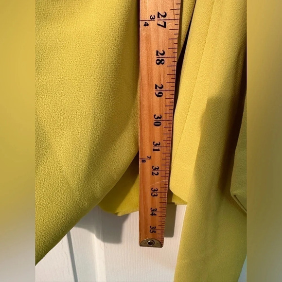 NWT ZARA XS Lime Green Pareo Mini Wrap Blazer Tie Dress SPRING Summer Vacation - Picture 14 of 16